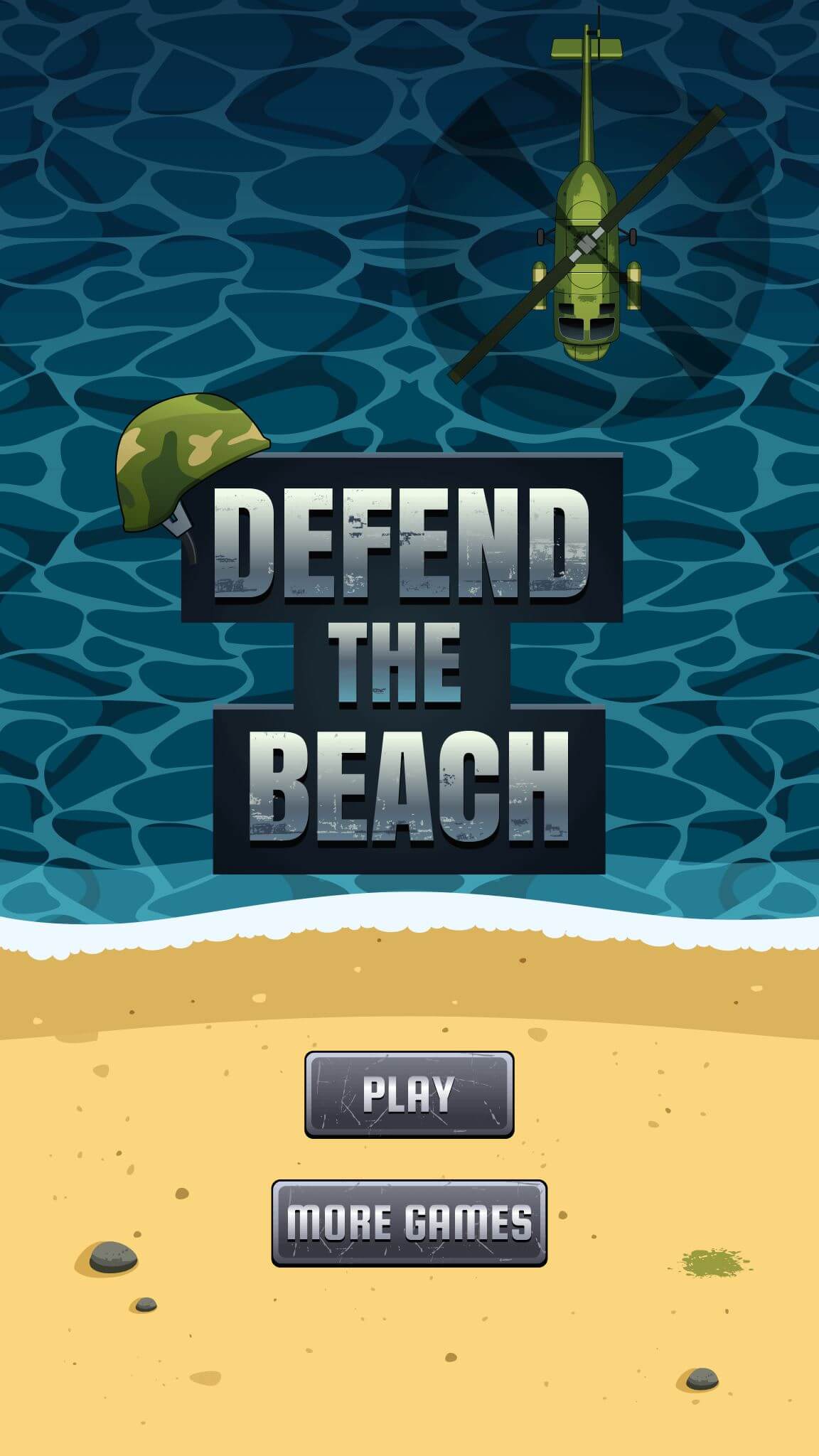 Défendre la plage la Normandie!